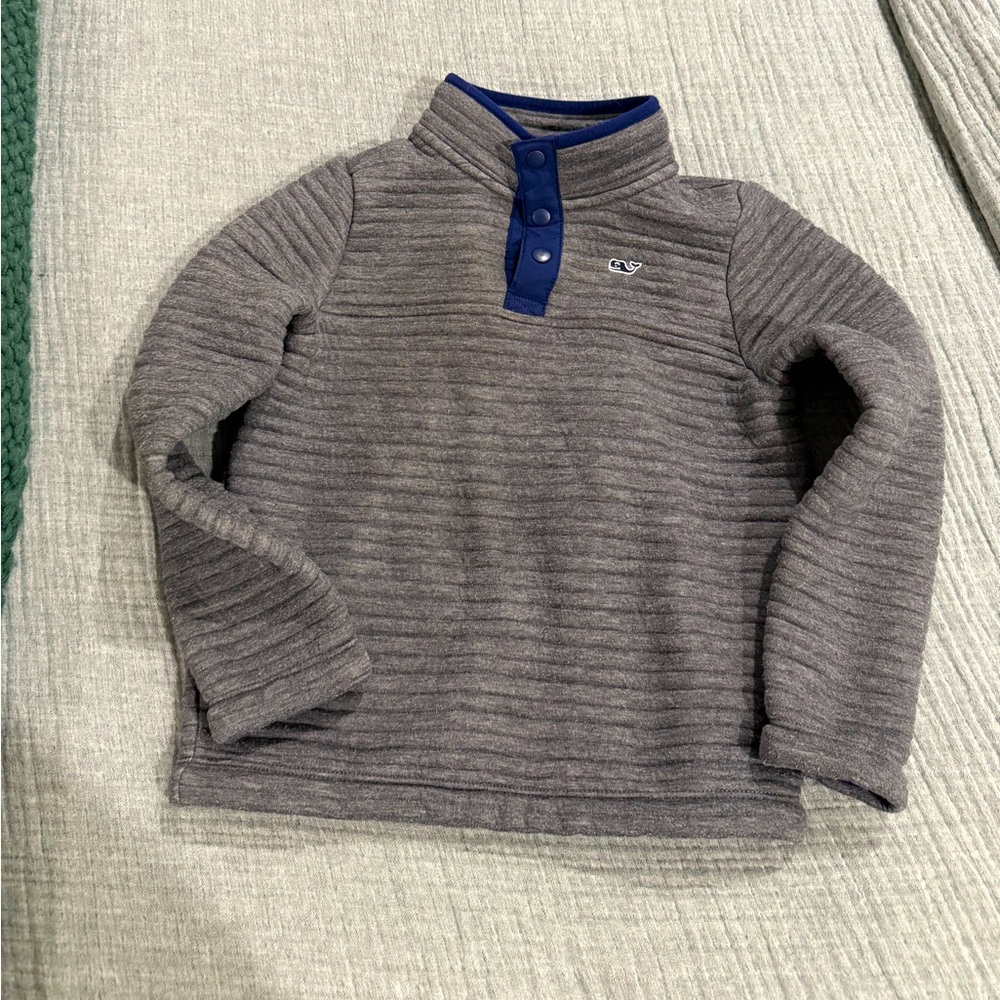 Boys Vineyard Vines Jacket | Size 6 |  Quilted T Snap